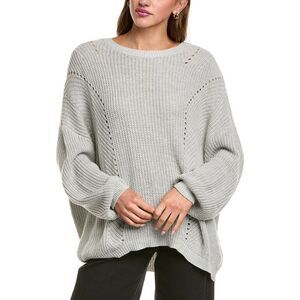 Jak Womens  Crewneck Sweater, Gray
